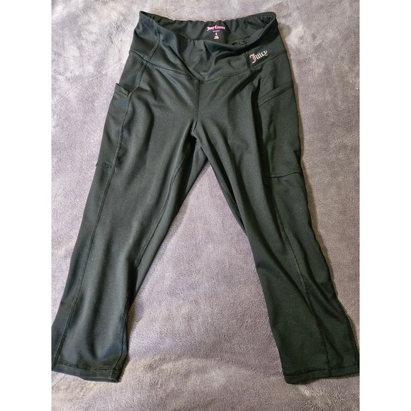 Juicy Couture Women's Matte Performance Crop Legging size‎ M - Picture 1 of 6